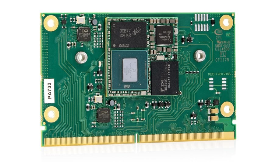 Neues SMARC-Modul von Kontron auf Basis des leistungsstarken Quad Arm® i.MX8M Plus Prozessors